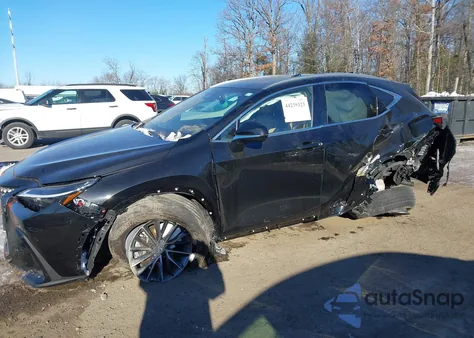 2026 Lexus Nx 350 Premium z USA, uszkodzony, nr VIN 2T2GGCEZ0TC107557